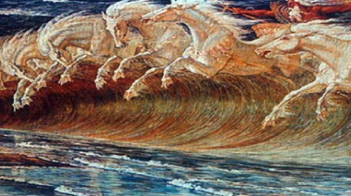 onde a forma di cavalli