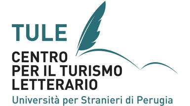 Logo del Centro per il Turismo Letterario TULE dell'Università per Stranieri di Perugia.
